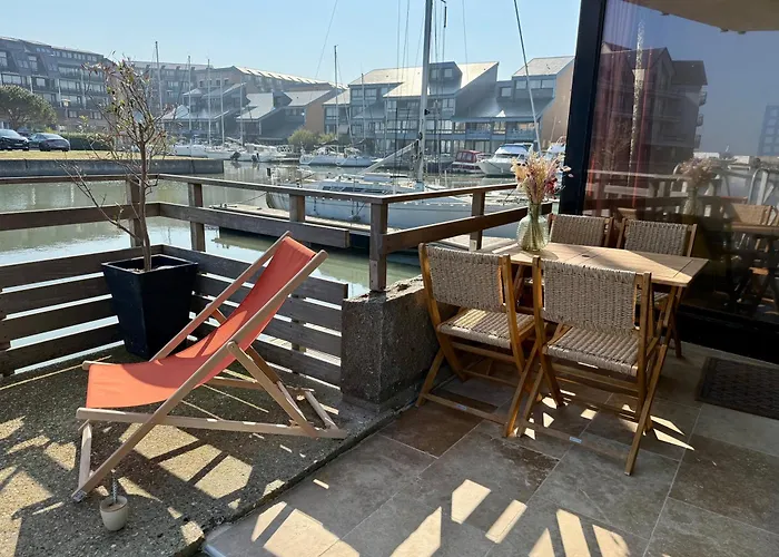 Escale De Luxe Sur La Marina Acces A Pied Ντοβίλ